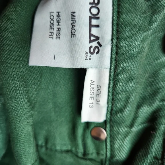 Rollas Mirage High Waist Loose Shorts - Picture 4 of 8